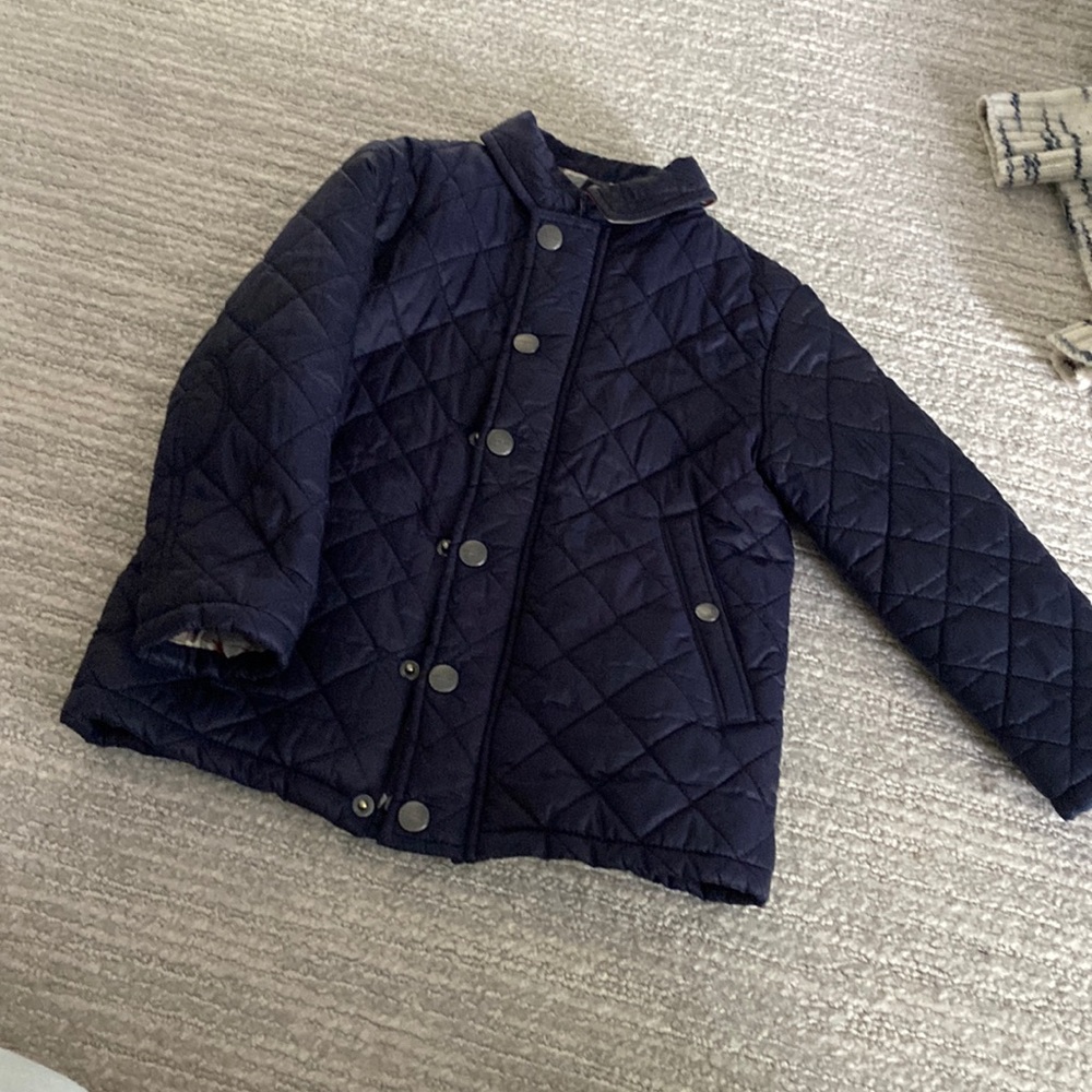 Light navy coat good for spring fall